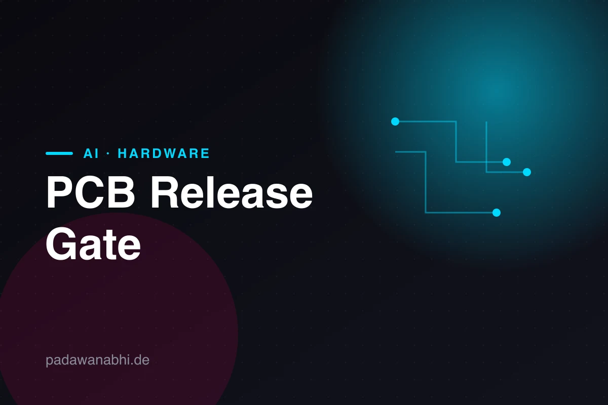 Agentic PCB Release Gate