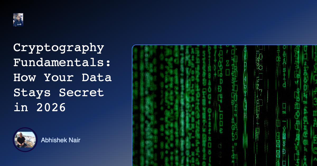 Cryptography Fundamentals: How Your Data Stays Secret in 2026